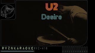 U2  quotDesirequot Karaoke [upl. by O'Doneven]