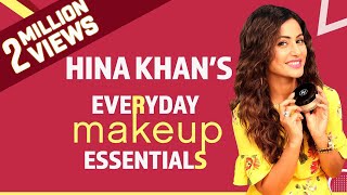 Hina Khan Whats in my makeup bag  Bollywood  Pinkvilla  Fashion [upl. by Liv767]