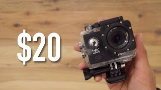 20 4k Action Cam Review  Is it Worth it  20 GoPro  4K [upl. by Graehme301]