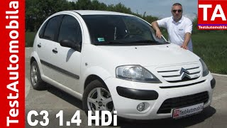 CITROEN C3 14 HDi 2008 TEST [upl. by Rambert65]