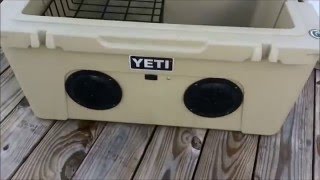 Yeti Tundra 65 Stereo Cooler Stock Inside [upl. by Lleirbag]