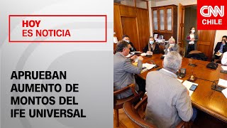 Aprueban IFE Universal con aumento en monto para familias de 3 y 4 integrantes Pasa a Hacienda [upl. by Llednik56]