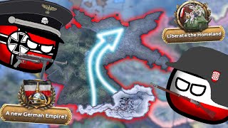 AUSTRIA will unite all the GERMANS Hoi4  Between two Giants [upl. by Oinoitna907]