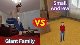 Schoolboy Runaway Stealth Giant Family vs Small Andrew Mod Menu 2 [upl. by Aohsoj]