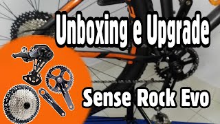 Unboxing e Upgrade Sense Rock Evo [upl. by Sadnalor]