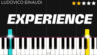 Ludovico Einaudi  Experience  EASY Piano Tutorial [upl. by Fleischer]