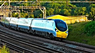 Sunset Trainspotting  Linslade Curve WCML  220620 [upl. by Sadirah167]