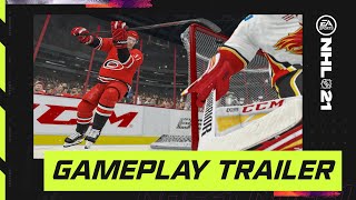 NHL 21 Official Gameplay Trailer [upl. by Imarej]