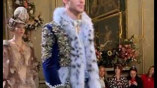 DolceampGabbana Alta ModaSartoria Fall Winter 201920 show in Milan [upl. by Yro]