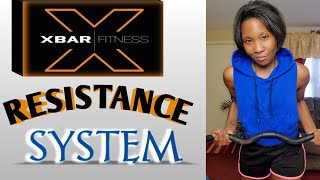 XBAR  Workout with Resistance Bands Home Gym Must Haves [upl. by Enialehs]