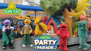 Sesame Street Party Parade  2023 MultiCam  Sesame Place Langhorne in 4K [upl. by Hacissej271]