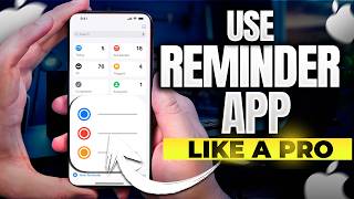 How to Use Reminder App on iPhone  New Update [upl. by Buyer546]