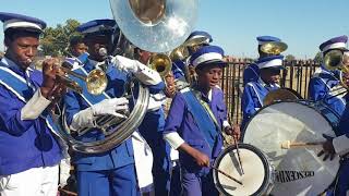 St Johns Pampierstad Brass Band  Thixo bawo [upl. by Erdnassak]