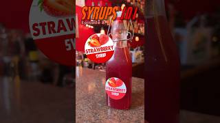 Syrups 101  How to Make Strawberry Syrup at Home 🍓 [upl. by Nork]