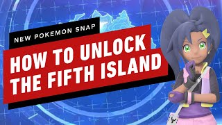 New Pokemon Snap  How to Unlock the Fifth Island Durice [upl. by Tyree]