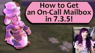 Personal WoW Mailbox Get the Mailemental Pet Postmaster Title and Mailbox Toy [upl. by Areip560]