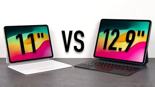 iPad Pro 11quot vs 129quot  13quot  Vergleich  Die richtige Wahl treffen [upl. by Suzanna]