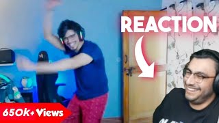 Rawknee reaction on Gamerfleet Dance  Yashraj Mukhaute Song Bing Bing BoO Saste nashe song dance [upl. by Anyahs]