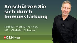 Immunsystem stärken Sofortmaßnahmen bei drohender Epidemie  Prof Dr Christian Schubert  QS24 [upl. by Ahsieyt]