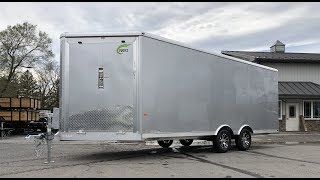 Neo 85x20 NMS Aluminum Enclosed MultiSport Trailer 7000 NMS2085 [upl. by Einnaf709]