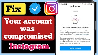 Your account was compromised  Compromised instagram account forgot password reset  2022 [upl. by Naerb433]