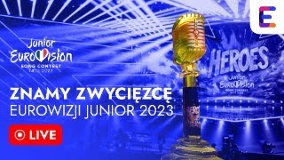 LIVE  FRANCJA WYGRYWA EUROWIZJĘ JUNIOR 2023 [upl. by Castra171]