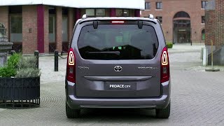 2021 Toyota Proace City Verso  Driving Exterior and Interior [upl. by Yttisahc262]