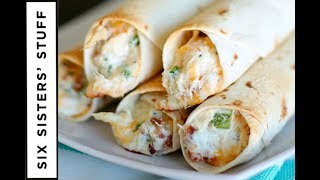 How to Make Chicken Cream Cheese Taquitos  30 Minute Meal [upl. by Burgess559]