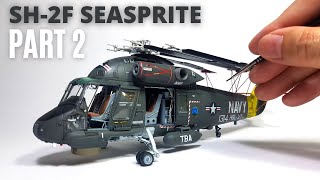 Building the SH2F Seasprite Helicopter  Part 2 [upl. by Ailadgim]