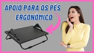 Apoio Descanso Base Suporte Ergonômico Para Os Pés [upl. by Des]