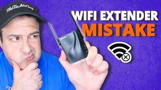 STOP making this WiFi Range Extender mistake and INSTANTLY get faster Internet [upl. by Eizzik]