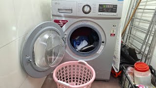 Effortlessly Clean Clothes with LG’s Washerwashingmachine laundry washing [upl. by Bisset]