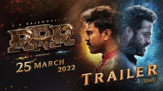 RRR Official Trailer Hindi India’s Biggest Action Drama  NTRRamCharanAjayDAliaB  SS Rajamouli [upl. by Esmond]