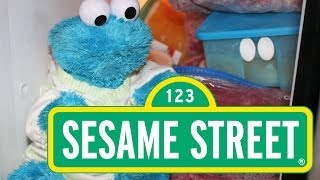 Cookie Monster Gets in FREEZER Sesame Street AllToyCollector [upl. by Selma931]