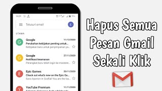 Cara Menghapus Pesan Gmail Sekaligus [upl. by Rosco200]