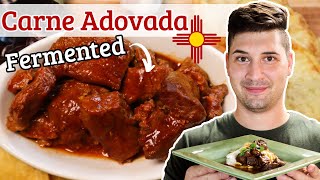 Carne Adovada  How to Make New Mexican Marinated Pork or beef Simple One Pot Recipe [upl. by Ynnaffit550]