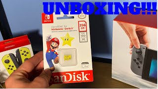 256GB Nintendo Switch MicroSD Card Unboxing  Lots of Formatting [upl. by Kahaleel]