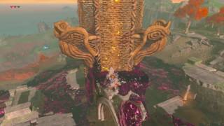 Breath of the Wild  Climbing Akkala Tower [upl. by Lednahs]