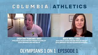 Columbia Olympians 1 on 1  Katie Meili amp Cristina Teuscher [upl. by Dragelin]