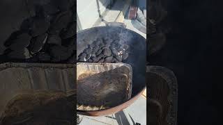 Using Tumbleweeds Firestarters for Charcoal on a Weber Grill webergrill kingsford cooking grill [upl. by Corso]