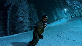 Borovets Night Ski  Night Skiing  Borovets Night Snowboarding  Night Ski Bulgaria  Salvaquest [upl. by Konstantin325]