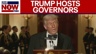 President Trump hosts GOP Democratic governors at White House  LiveNOW from FOX [upl. by Bonilla]