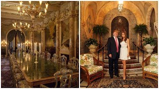 ★ Inside Donald Trump’s Mar a Lago Estate In Palm Beach  HD [upl. by Novyak]