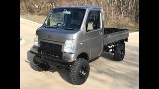 Suzuki Carry  Lifted 4 inches  Custom Mini Trucks  Japanese Mini Trucks [upl. by Lirbij]