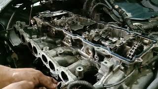 full down cylinder head ZD30 engine part 1 [upl. by Di]