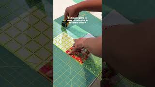 How to make a Disappearing Four Patch Quilt Block 🧶 Comment below for a link to the Youtube video [upl. by Adev573]