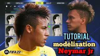 FIFA 23FC 24TUTORIELComment modéliser NEYMAR JR ❤ SUR FIFA 23 CLUB PRO [upl. by Nagud]