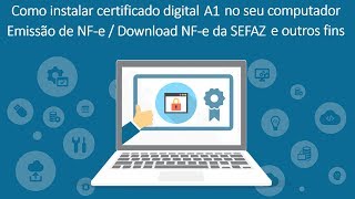 Como Instalar o Certificado Digital A1 no seu computador [upl. by Niroht]