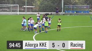 20241006 Añorga KKE VS Real Racing Club de Santander SAD 50 [upl. by Kciredes]