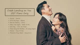 Crash landing on you OST  Piano Playlist [upl. by Ahsiloc703]